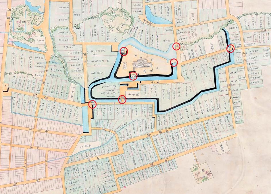 大館城地図